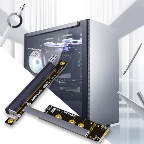 Câble d'extension PCI-Express de haute précision Link M.2 PCI avec support Riser - 3