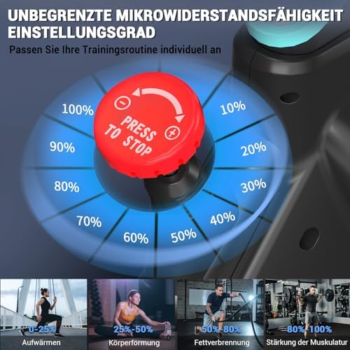 Bild 3 - [2025 Aktualisierte] Wenoker Heimtrainer Fahrrad mit Magnetischem Widerstand, Indoor Spinning Bike Hometrainer Fahrrad Kardio Training Fitnessbikes, Bis 160KG