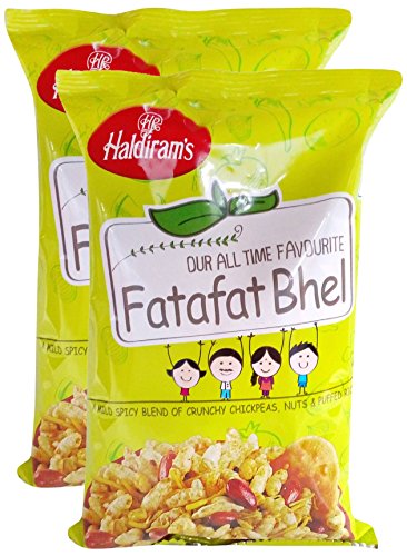Haldiram's More Combo Namkeen Fatafat Bhel, 150g (Pack of 2) Promo Pack Haldiram's More Combo Namkeen Fatafat Bhel, 150g (Pack of 2) Promo Pack