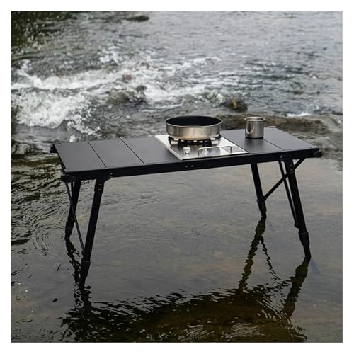 Table de camping pliante IGT réglable pour stabiliser votre réchaud - 6