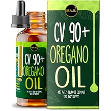 Maju Superfoods Oregano Oil Drops, Potent 90%+ Carvacrol (1 fl Oz) Wild Mediterranean Essential Oil of Oregano Liquid, Aceite de Oregano, Immune and Seasonal Support