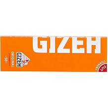 Gizeh 411110001 Original Short Paper 50 Booklets x 50 Cellulose Papers