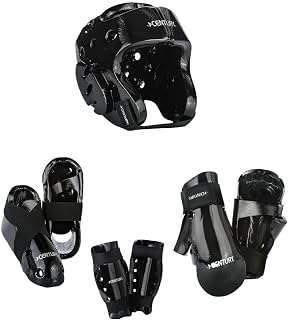 8 piece Karate Taekwondo Sparring Gear Combo Set