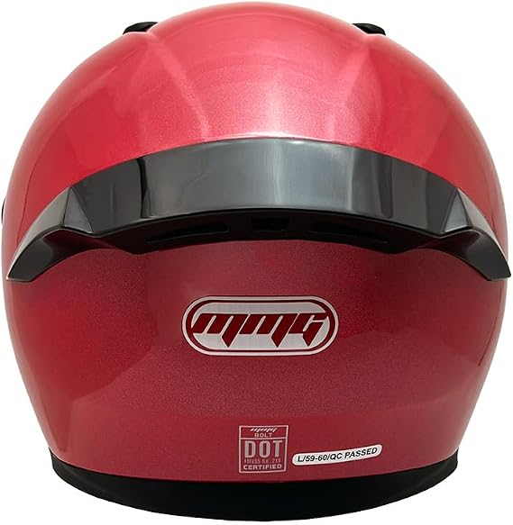 MMG Motorcycle Full Face Helmet DOT Approved Mod.38