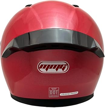 MMG Motorcycle Full Face Helmet DOT Approved Mod.38