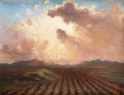 Tableaux Graffiti Art Mural George William Russell Soirée sur le terrain Impression 60x90cm