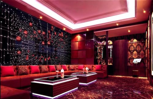 Fotomural 3D espacio tridimensional elegante para paredes de restaurantes 3