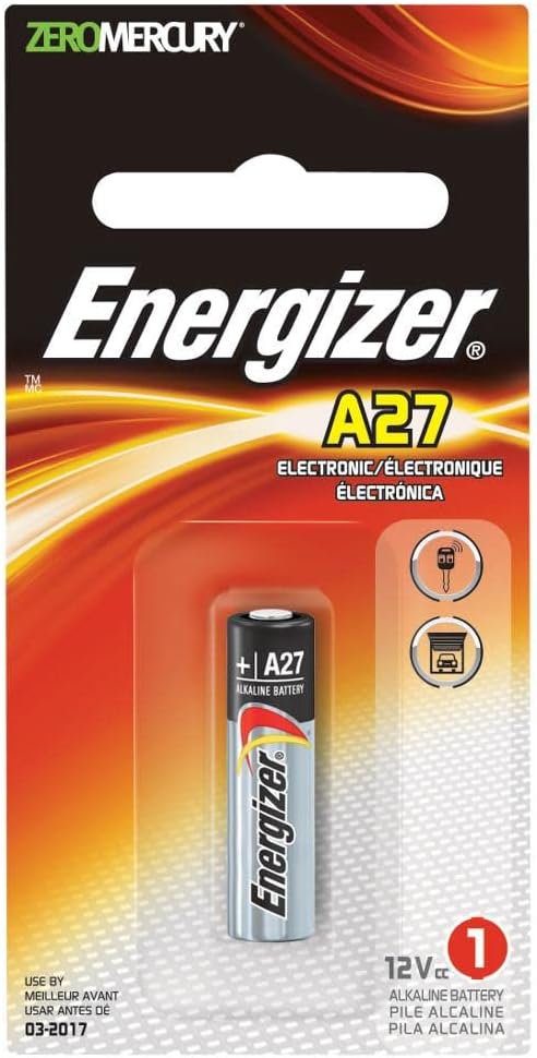 Button Cell Battery, A27, 12V