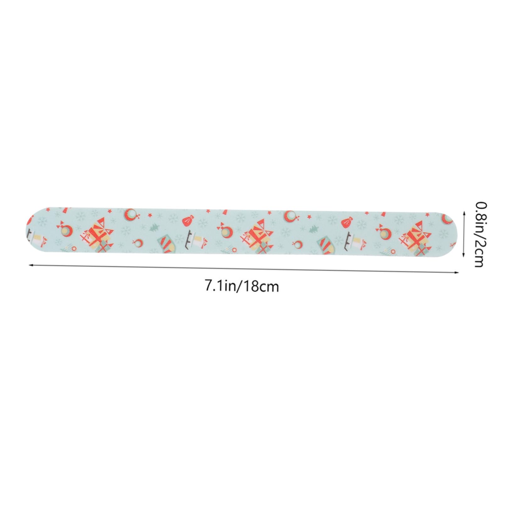 Healvian 24 Stück Nail Files Weihnachts Nagelfeile Nagelpolierstreifen Pedikürefeile Mit Weihnachtsmotiv Nagelfeile Mit Weihnachtsmotiv
