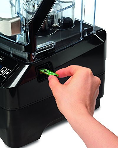 Commercial blender with programmable controls for powerful, quiet blending