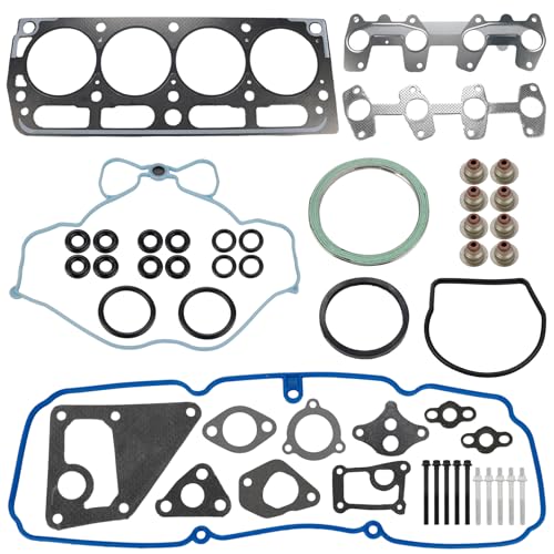 VANJING Cylinder Head Gasket Set Bolts Chevy Cavalier S10,