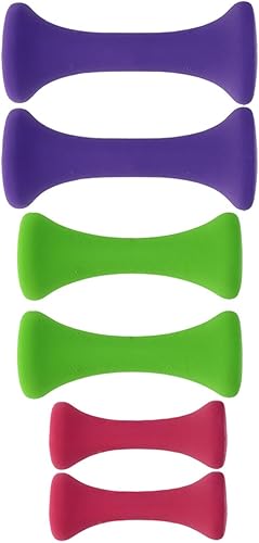 Miniatura 7 de Acouto Juego de 6 pesas de mano con estante, mancuernas de 2 libras, 3 libras y 5 libras para mujeres, culturismo, gimnasio, equipo de ejercicio