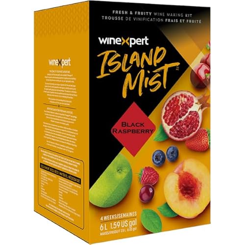 Winexpert Island Mist Black Raspberry Merlot 7.5 Liter Wine Making Kit