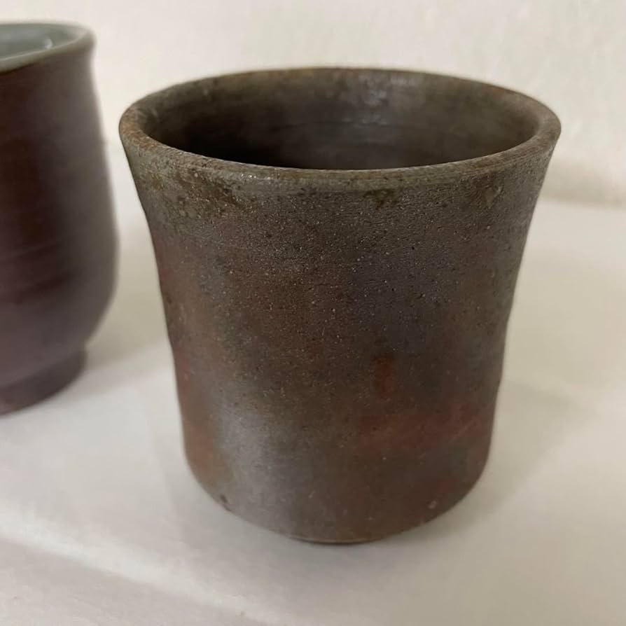 立杭焼の湯飲み Amazon | 丹波立杭焼 夫婦湯呑 | ノーブランド品 | 湯呑み