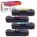 ejet Compatible Toner Cartridge Replacement for Canon 046 046H MF733cdw Toner Cartridge Used in MF733Cdw MF731Cdw MF735Cdw LBP654Cdw Printer (4 Pack)
