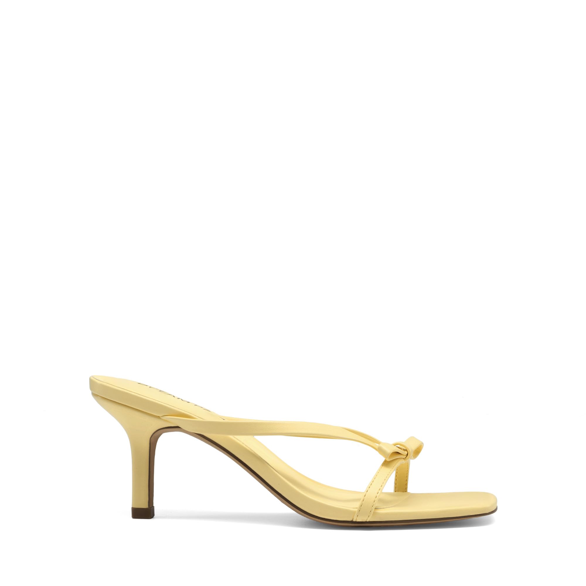 DREAM PAIRS Sandali da donna con tacco a fiocco, tacco a gattino, punta quadrata, con cinturino e lacci, eleganti scarpe formali per matrimoni e occasioni speciali