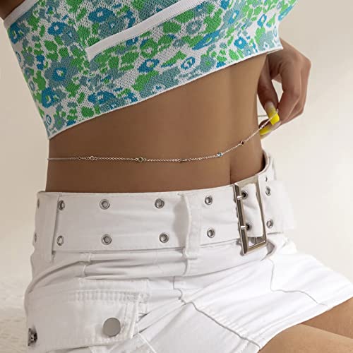 Cinturón de cadena para ajustar camisas largas y blusas holgadas 3