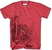 Spiderman Flip Spinner Mens Red Heather T-shirt XL