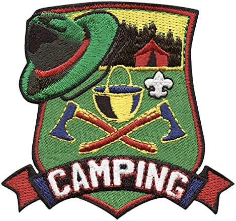 15 Pieces 3 Scout Activity Patches Outdoors & Seasons (Camping-0147)