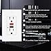 [5 Pack] BESTTEN 15A GFCI Outlet, Tamper Resistant GFI Receptacle, Ground Fault Circuit Interrupter with Wall Plate, ETL Certified, White