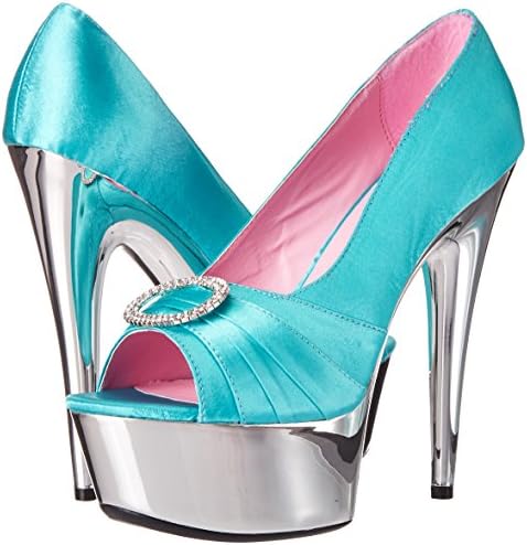 Ellie Shoes Women's 609-LAUREN, Teal, 8 B US | Image 6