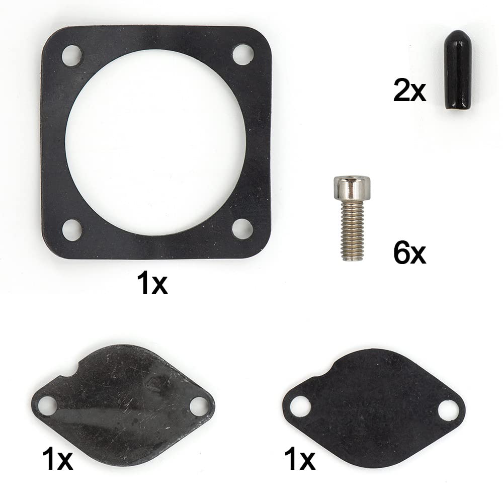 Kit di bouchage EGR per Motore TD5 Fit for Land Rover Defender & Discovery 2, Rimozione dell'EGR, MiglioFit for Ramento delle Prestazioni, 1x Kit