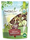 Organic 6-Forces Trail Mix, 1 Pound — Raw, Non-GMO, Mulberries, Cashews, Pumpkin Seeds, Apricots, Hazelnuts, Almonds. Vegan Superfood, Kosher, No Added Sugar, Bulk