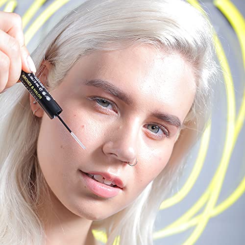 Arches & Halos Water Resistant Firm Hold Brow Gel - Clear - Waterproof Eyebrow Gel For Shaping And Styling - Quick-Setting, Long-Lasting Brow Sculpt - Soft, Lightweight, Non-Sticky Formula - 0.106 Oz #TOP5