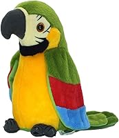 Vista 1 de Talking Parrot No Matter What You Say Will Repeat What You Say Funny Learning Good Helper Bring You Happiness!Parrot Toys! Speaking Parrot.Talking