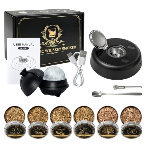 Kit de ahumador eléctrico para cócteles de whisky antiguo y bebidas bourbon 2