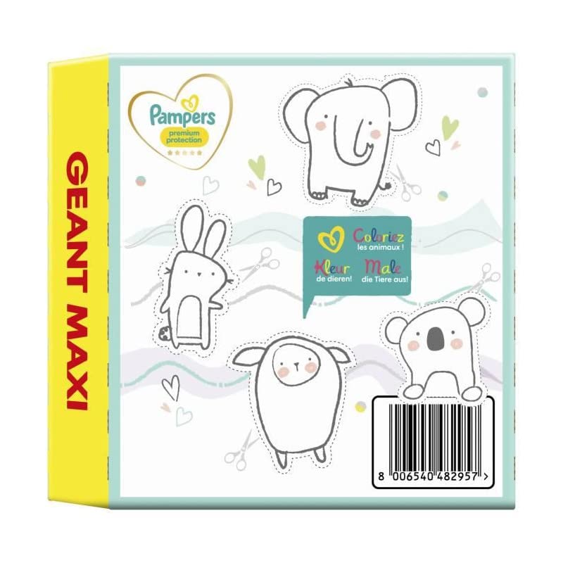 PAMPERS Premium Protection Rozmiar 4-80 pieluch