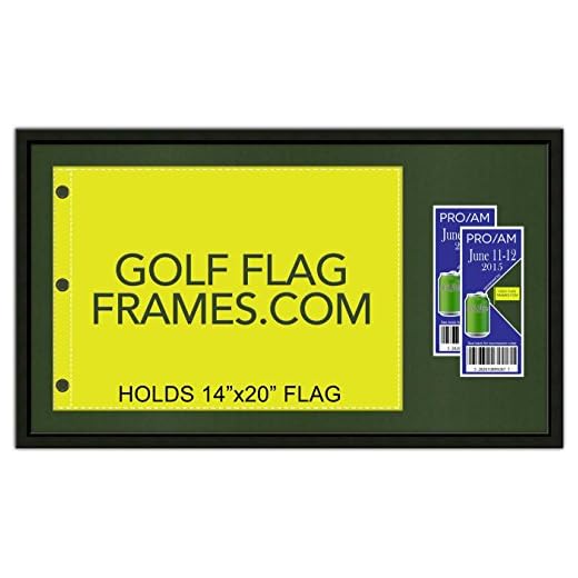 Versatile Golf Flag and Ticket Frame