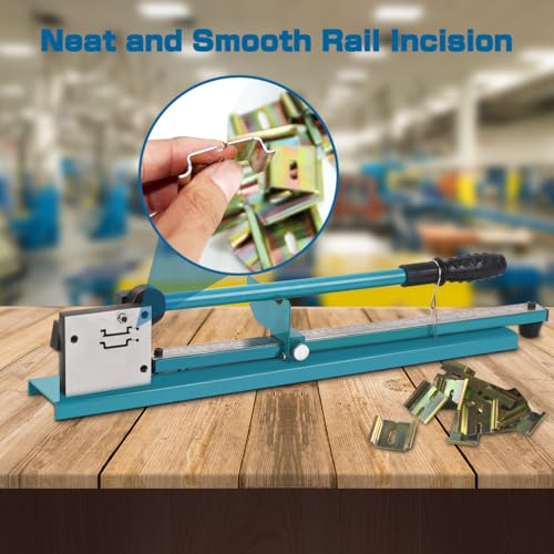 BreeRainz Hutschiene Schneider, Doppelnut DIN Schienen Schneider, zum Schneiden von 35mm Hutschienen