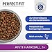 PERFECT FIT Anti-Hairball Adult Trockenfutter für erwachsene Katzen ab 1 Jahr - Huhn, 750g (6 Beutel)