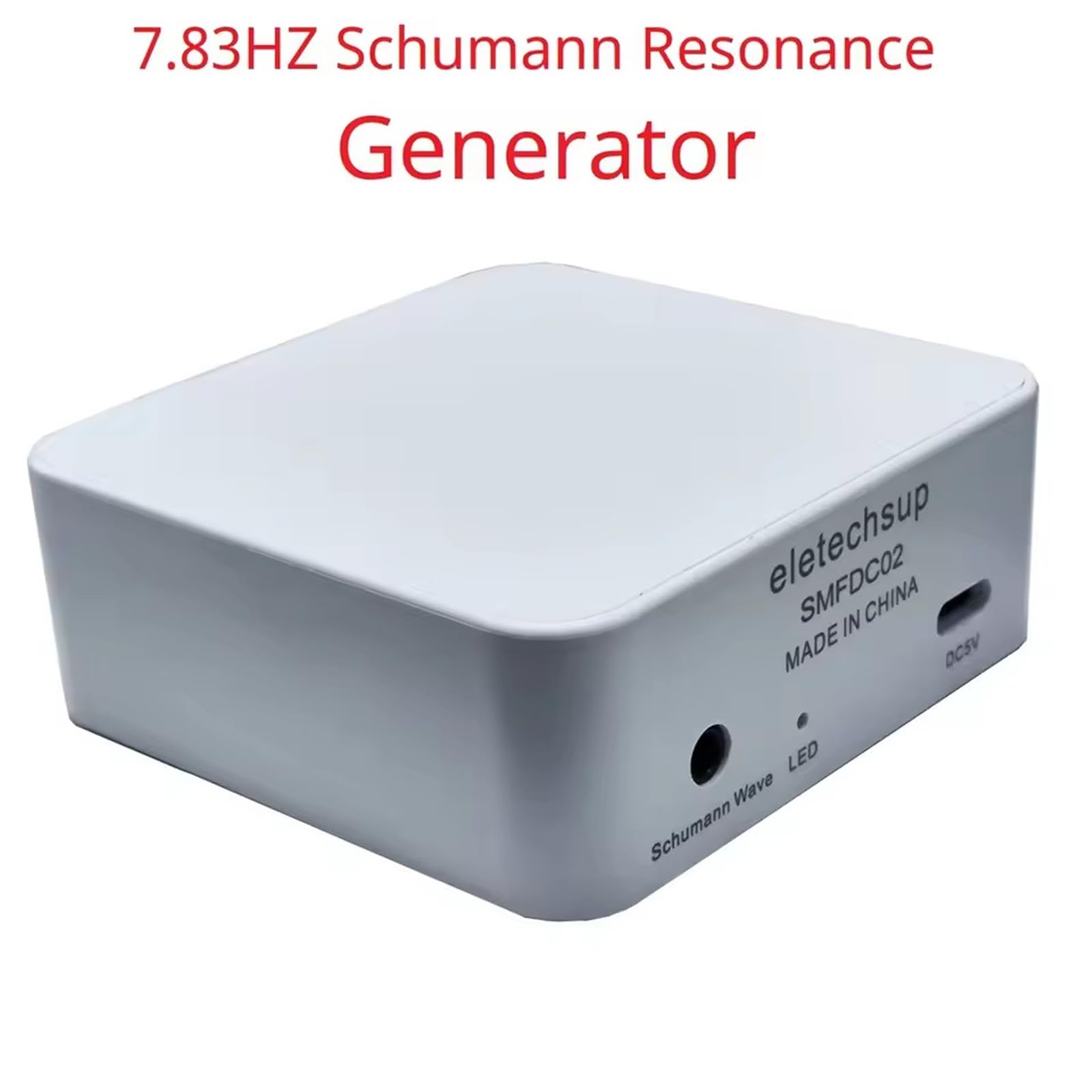 dispositivo di miglioramento di sonno di aiuto del risonatore pulsato a bassa frequenza del generatore 7.83Hz basso