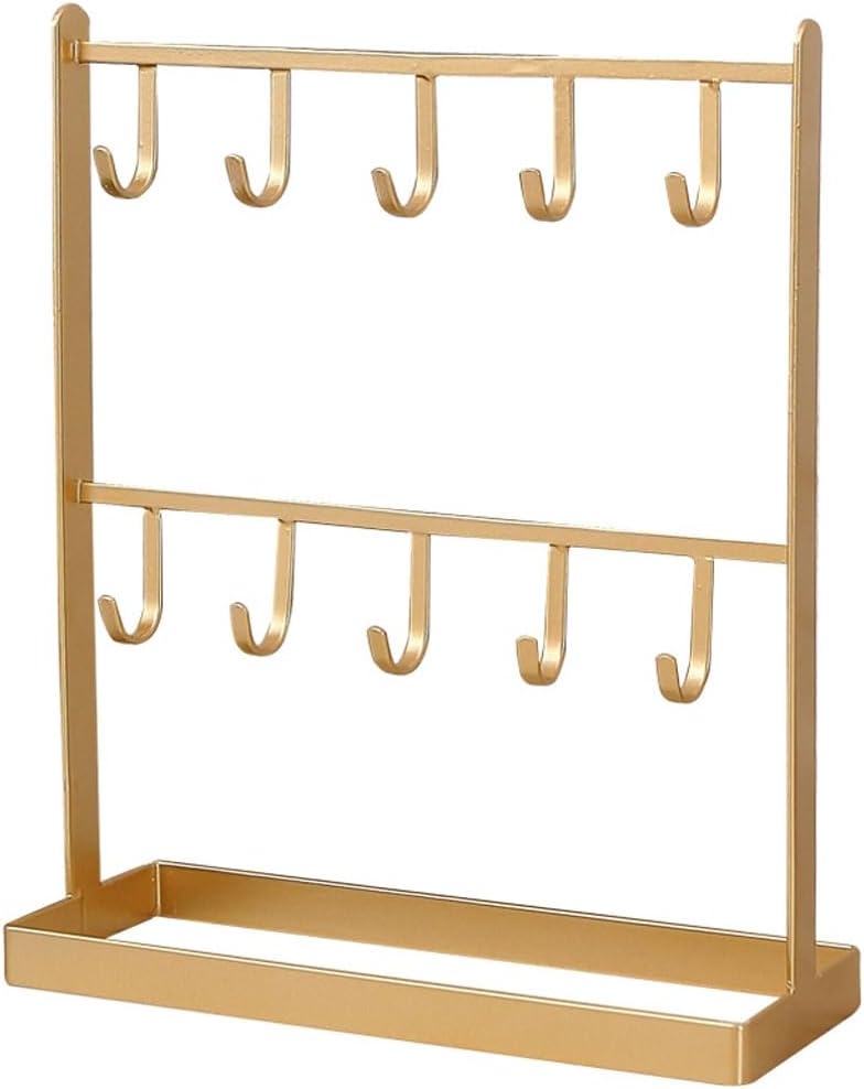 JSEIAJB Desktop Iron Jewelry Ornament Earring Hanger