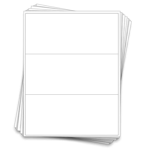 30 Professional Waterproof 16 oz Bottle Labels, 8 x 3.5 inches (100% Recycled Paper)