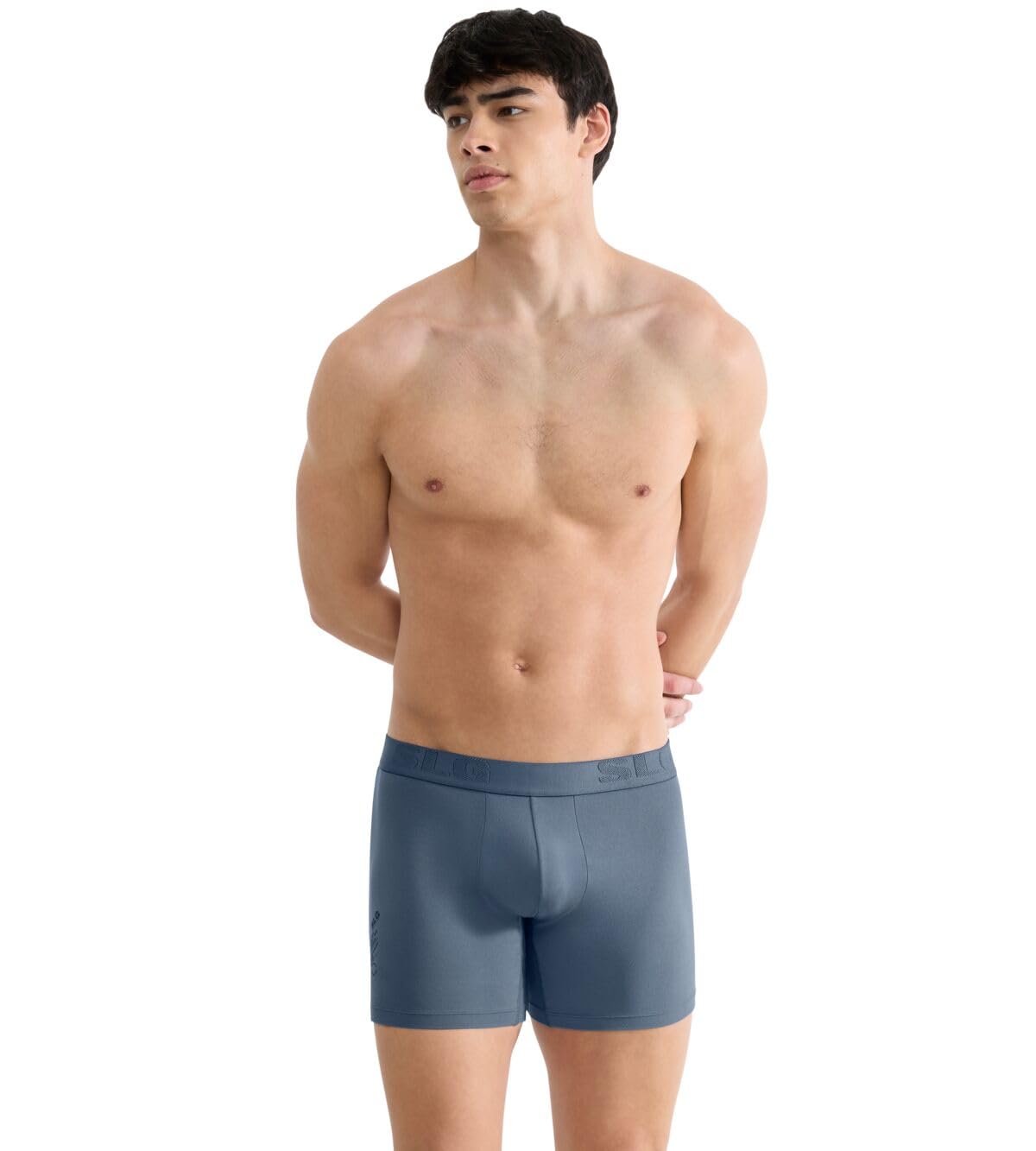 Sloggi Herren 2 X Blue-Light Combination - Slg Base Soft - Long Short/Pant - 2Er Pack