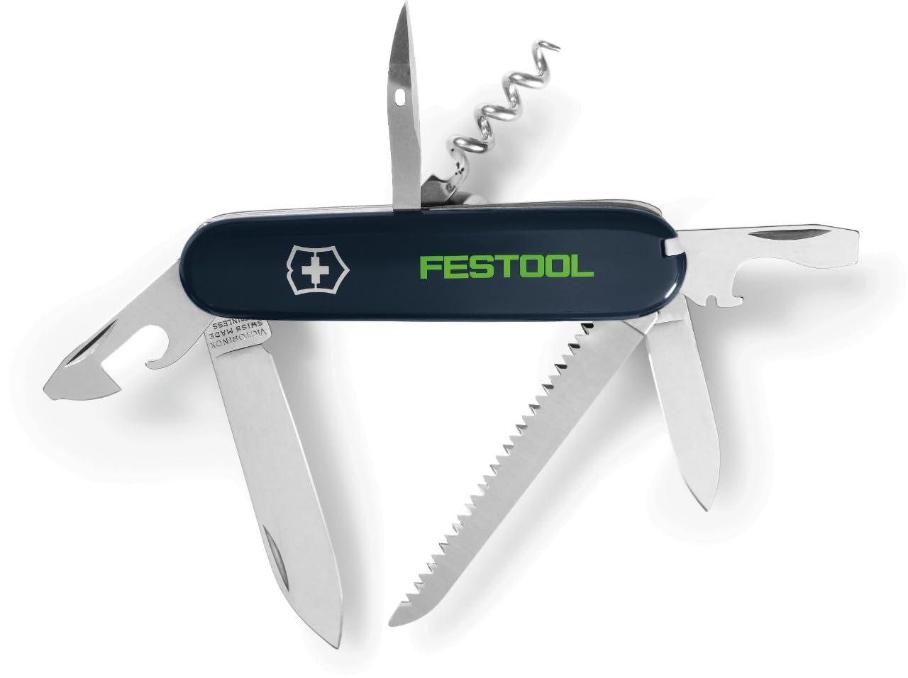 Festool et Victorinox Couteau de poche 12 fonctions