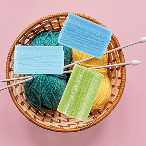 Image of SEWACC Latch Hook Yarn for Rug Making - 12 Pcs Acrylic Yarn Precut Tapestry Supplies for DIY Craft Projects and Knitting