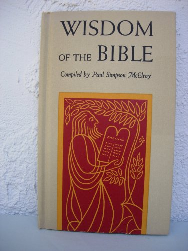 Wisdom of the Bible B000OLN0ZC Book Cover