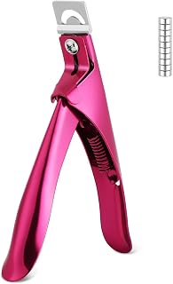 Nail Clippers for Artificial Nails Made of Stainless Steel, Professional Nail Clippers with 10 Magnets, Nail Clippers, Nail Clippers, Tip Clippers for Artificial Nails and Gel, Easy Trimming