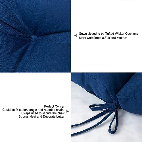 Coussin de Chaise de Cour Premium Haute Densité Traité Toutes Saisons - 6