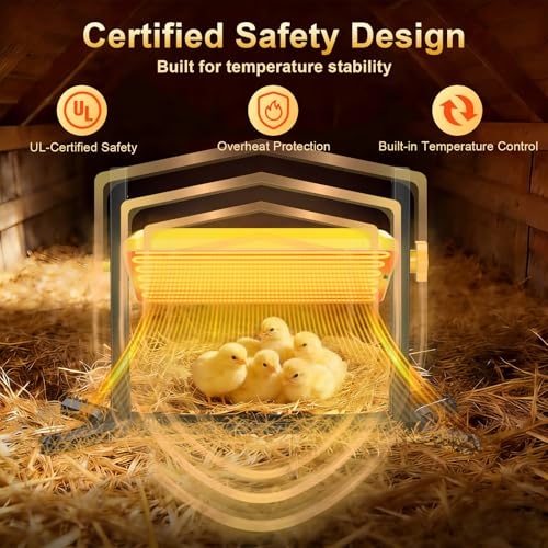 Save 86% on UL-Certified Smart Thermostat Brooder Plate for Chicks - Image 4
