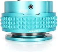 Vista 14 de NRG Innovations SRK-210BK/BK Kit de liberación rápida (cuerpo negro / anillo pirámide negro)