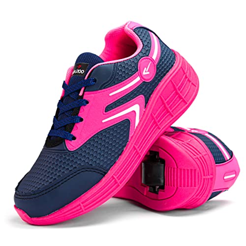 Tênis Infantil Feminino Casual Rodinha Confortável (br_footwear_size_system, big_kid, numeric, numer