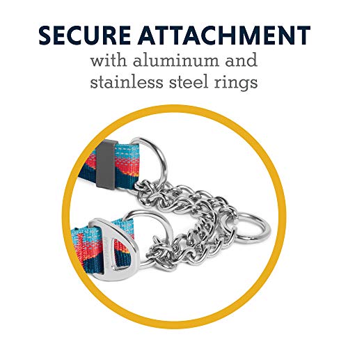 Ruffwear, Chain Reaction Dog Collar, Martingale Style For On-Leash Walking, Sunset, 14"-20" #TOP5