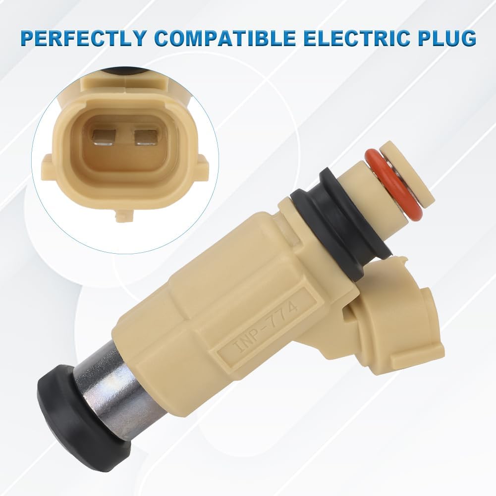 JDMON Fuel Injectors Compatible with Suzuki XL-7 2002-2006 Suzuki Grand Vitara 2001 Replacement for FJ939 84212307 1571052D00-6pcs