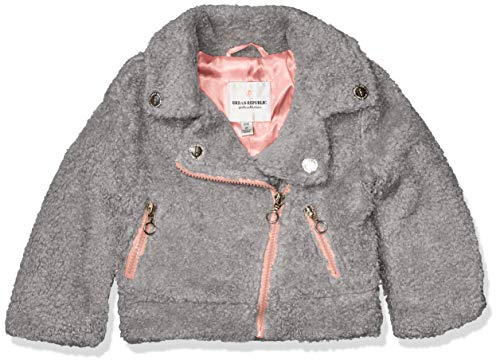 URBAN REPUBLIC Girls Sherpa Moto Jacket
