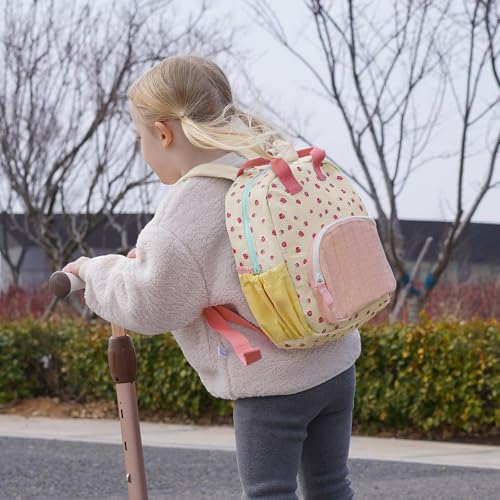 EDLMKM Toddler Backpack for Boys Girls Personalized Mini Toddler Backpack Kawaii Girls' School Backpacks, Cute Small Bag Child Bookbag for School & Travel - Image 4